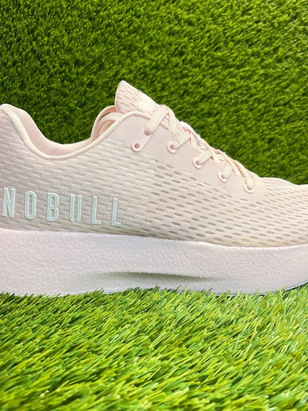 Nobull Journey Mens Size‎ 15 Pink White Athletic Running Training Shoes Sneakers